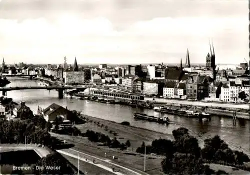 bremen, die weser (Nr. 9897)