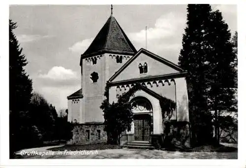 friedrichsruh, bez. hamburg, gruftkapelle (Nr. 9965)