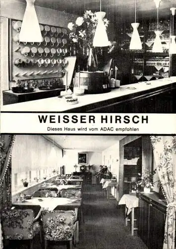 weisser hirsch, springhirsch-nützen (Nr. 10005)