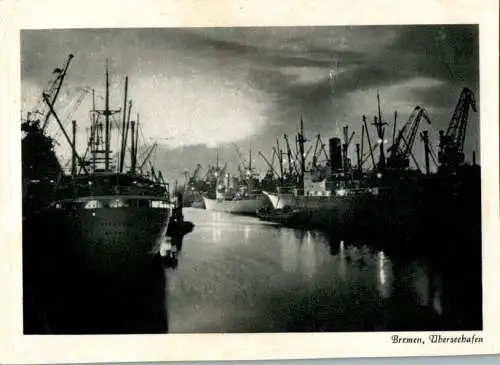 100 jahre nord. lloyd, bremen, überseehafen, tag der d. seeschiffahrt 1957 (Nr. 10050)