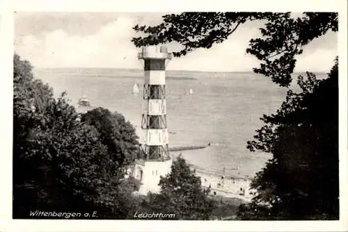 hamburg, wittenbergen a.e., leuchtturm (Nr. 10384)