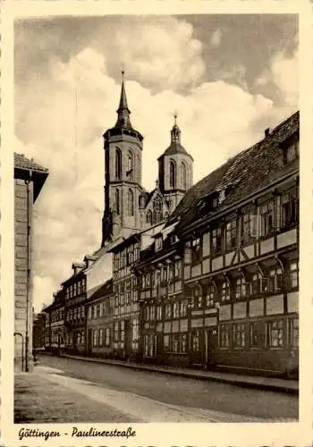 göttingen, paulinerstraße, 1954 (Nr. 10463)