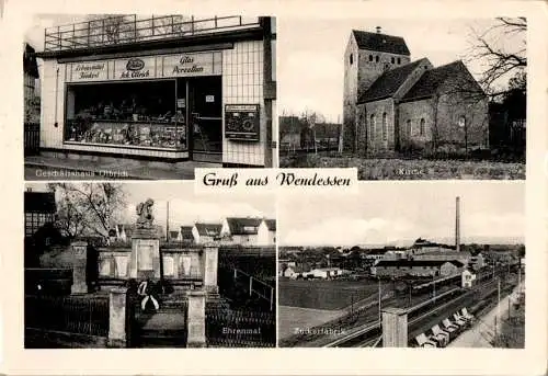 grüße aus wendhessen, geschäftshaus olbrich (Nr. 10473)