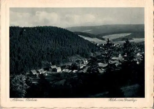 altenau, oberharz, blick vom grasstieg (Nr. 10476)