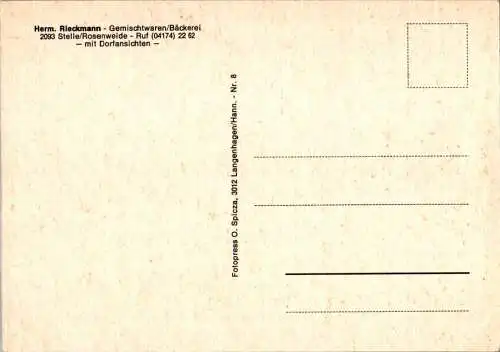 stelle/rosenweide, rieckmann bäckerei (Nr. 10517)