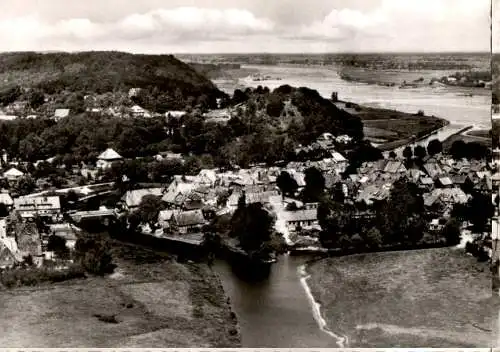 hitzacker/elbe, blick auf jeetzel-mündung (Nr. 10579)