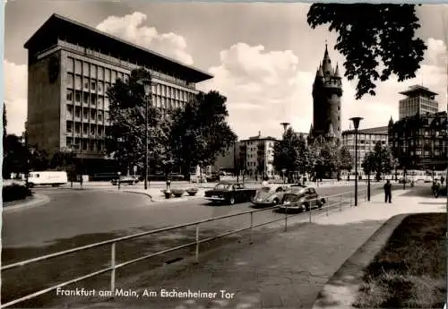 frankfurt am main, am eschenheimer tor, vw käfer (Nr. 10593)