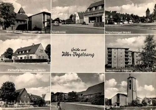 grüße aus köln-vogelsang, 1963, max-planck-siedlung (Nr. 10660)