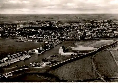 husum, fliegeraufnahme, 1960 (Nr. 10738)