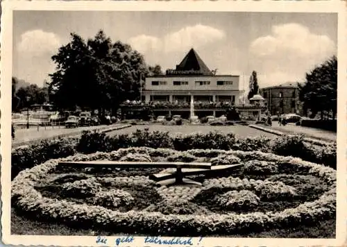 mülheim/ruhr, blumenuhr, 1958 (Nr. 10775)