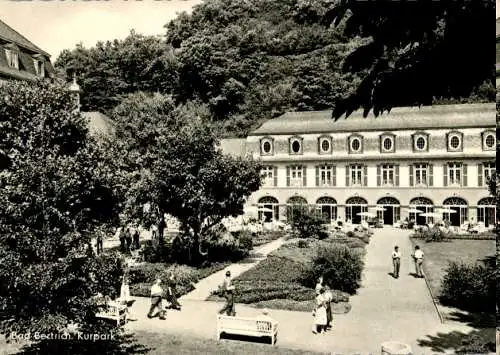 bad bertrich, kurpark, 1963 (Nr. 10795)