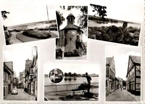 lauenburg/elbe, gruß aus der altstadt, 1964 (Nr. 10803)