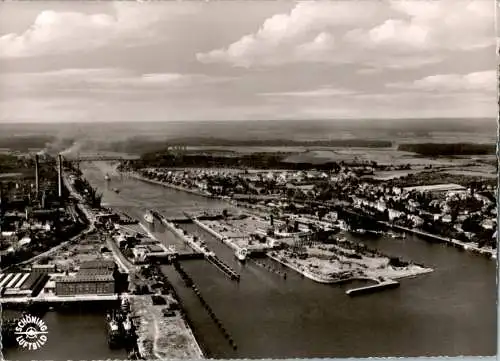 kiel-holtenau, kanal mit schleusen (Nr. 10857)