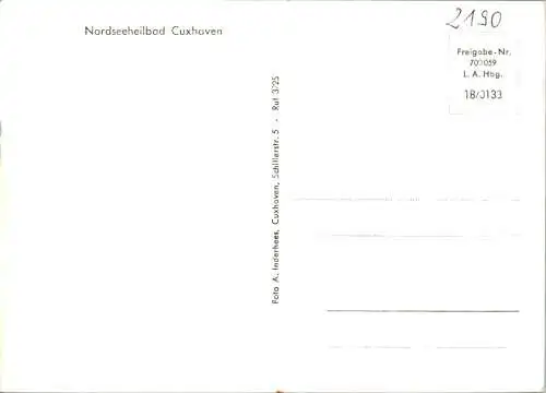 nordseeheilbad cuxhaven (Nr. 10860)