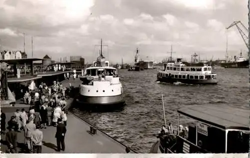 hamburg, hafen, 1957 (Nr. 10891)