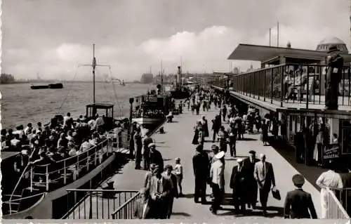 hamburg, st. pauli landungsbrücken, 1957 (Nr. 10893)