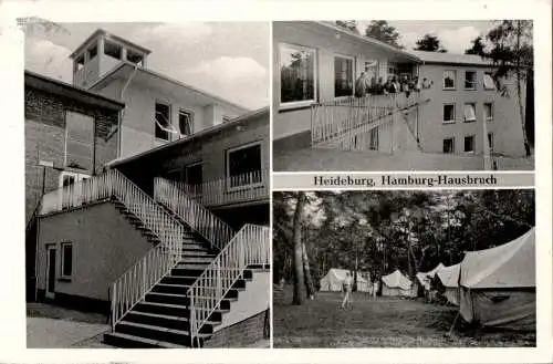 heideburg, hamburg-hausbruch, haus der evangelischen jugend, 1960 (Nr. 10912)