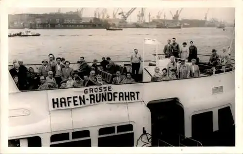 grosse hafen-rundfahrt, hamburg (Nr. 10960)