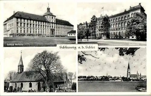 schleswig a.d. schlei, kirche in haddeby, 1959 (Nr. 11035)