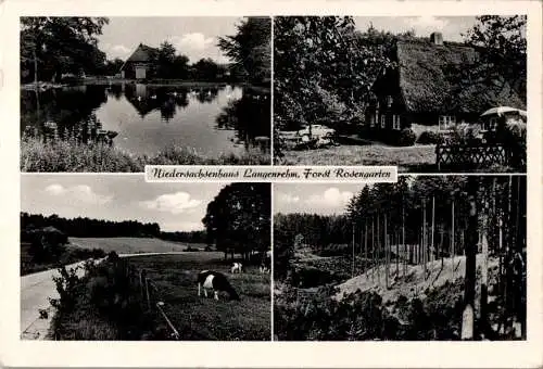 niedersachsenhaus langenrehm, forst rosengarten, 1963 (Nr. 11136)