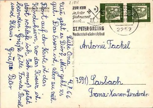 kinderheim froneck, st. peter-ording, 1966 (Nr. 11168)