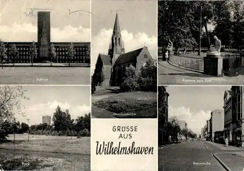 wilhelmshaven, rheinstraße, 1962 (Nr. 11176)