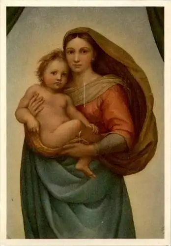 madonna di s. sisto, raffaello sanzio, dresden (Nr. 11242)