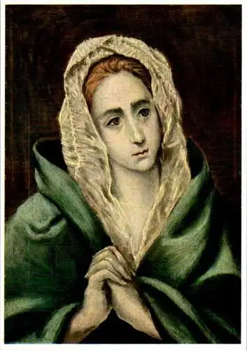 el greco, mater dolorosa, museum dahlem (Nr. 11280)