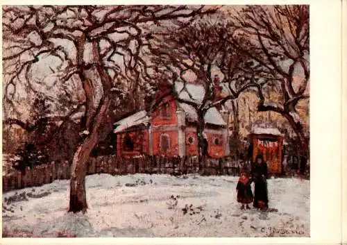 camille pissarro, kastanien im winter (Nr. 11284)