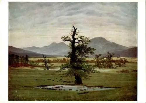 caspar david friedrich, einsamer baum (Nr. 11308)