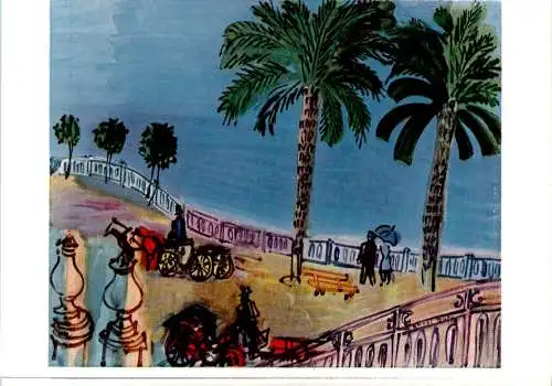 raoul dufy, the seafront at nice, soho gallery london (Nr. 11339)