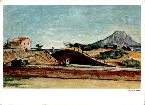 paul cezanne, bahndurchstich (Nr. 11345)