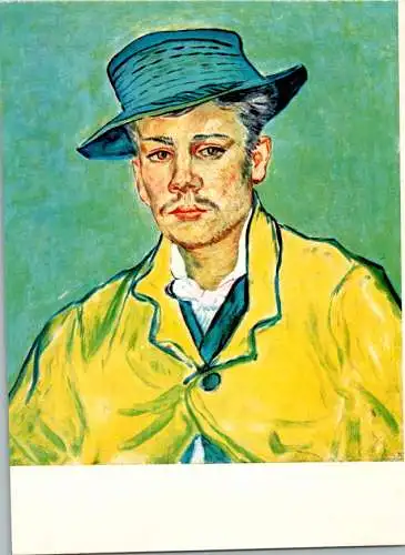 van gogh, bildnis eines mannes in gelber jacke (Nr. 11357)