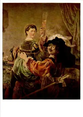 rembrandt, selbstbildnis mit saskia (Nr. 11377)