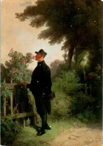 carl spitzweg, rosenduft-erinnerung (Nr. 11379)