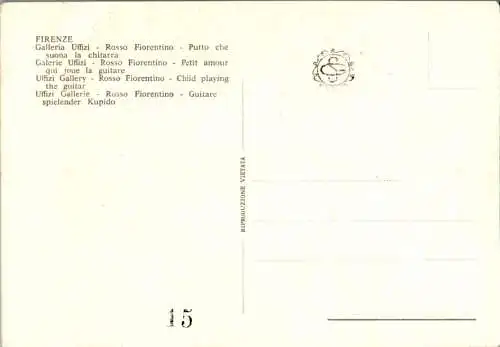 florenz, uffizien, gitarre spielender kupido (Nr. 11405)