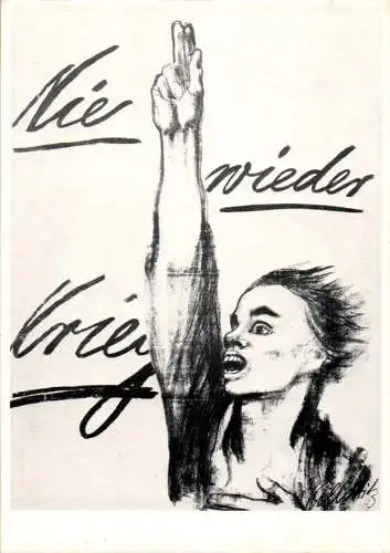 käthe kollwitz, nie wieder krieg (Nr. 11444)