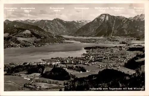 panorama vom tegernsee mit bad wiessee (Nr. 11604)