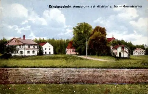 erholungsheim annabrunn bei mühldorf, 1923 (Nr. 11646)