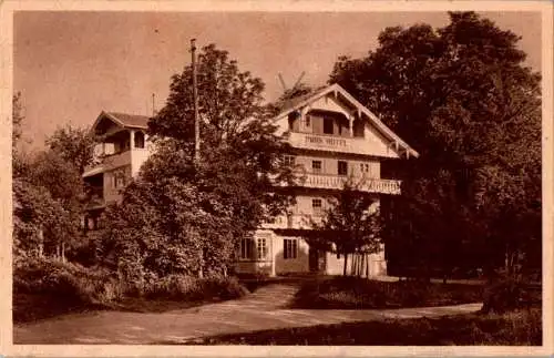 parkhotel in abwinkel am tegernsee, 1927 (Nr. 11667)