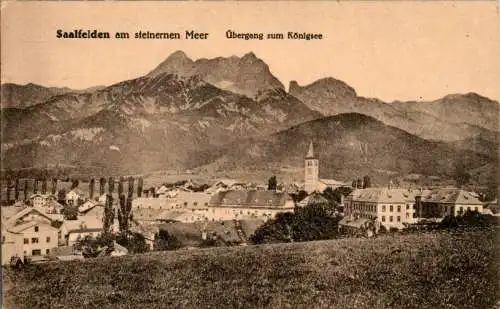 saalfelden am steinernen meer, übergang zum königsee (Nr. 11755)