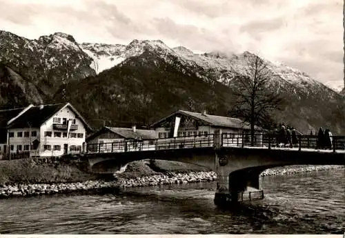 eschenlohe mit loisachbrücke g. hohe und lange kiste (Nr. 11803)