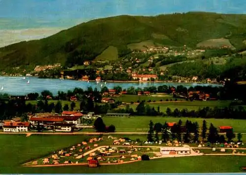 wallberg campingplatz, weißach am tegernsee, 1964 (Nr. 11827)