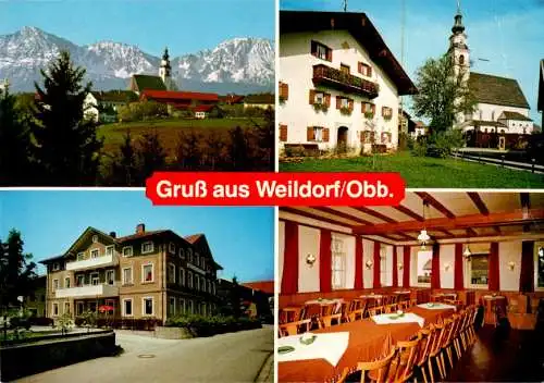 gruß aus weildorf/obb., gasthof stockklausner (Nr. 11829)