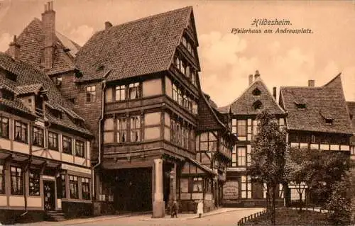 hildesheim, pfeilerhaus am andreasplatz (Nr. 11883)