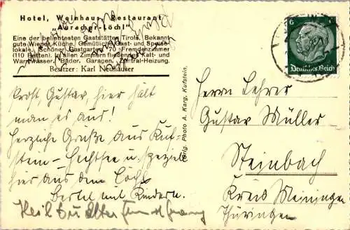 kufstein, tirol, auracher löchl (Nr. 11891)