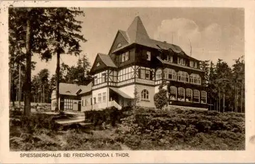 spiessberghaus bei friedrichroda, 1925 (Nr. 11892)