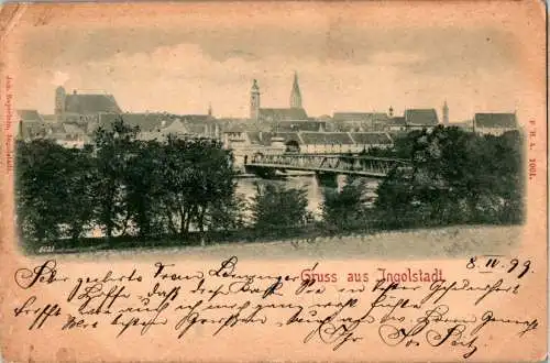 gruss aus ingolstadt, 1899 (Nr. 11927)