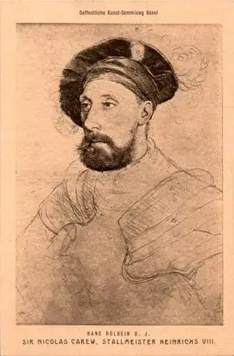 hans holbein, sir carew, basel (Nr. 11949)