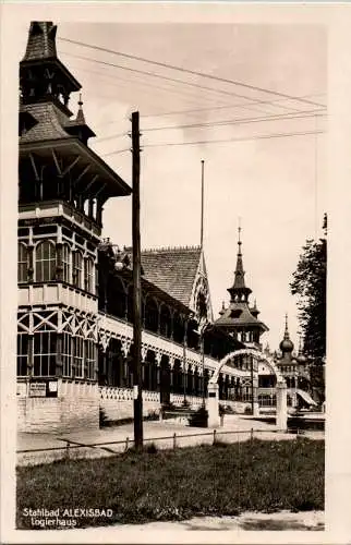 stahlbad alexisbad, logierhaus (Nr. 11952)